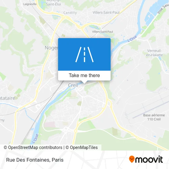 Rue Des Fontaines map