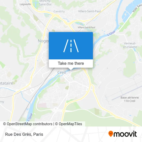 Rue Des Grès map