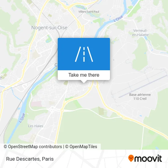 Rue Descartes map