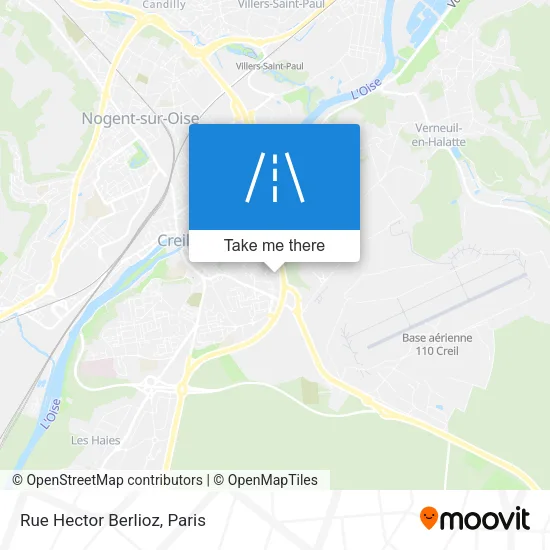 Rue Hector Berlioz map