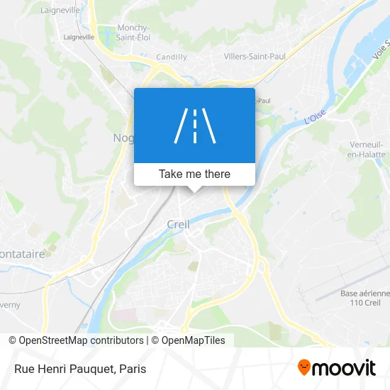 Rue Henri Pauquet map