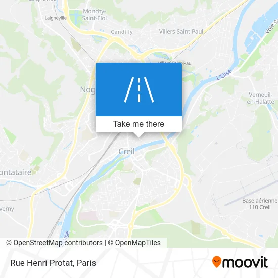 Rue Henri Protat map