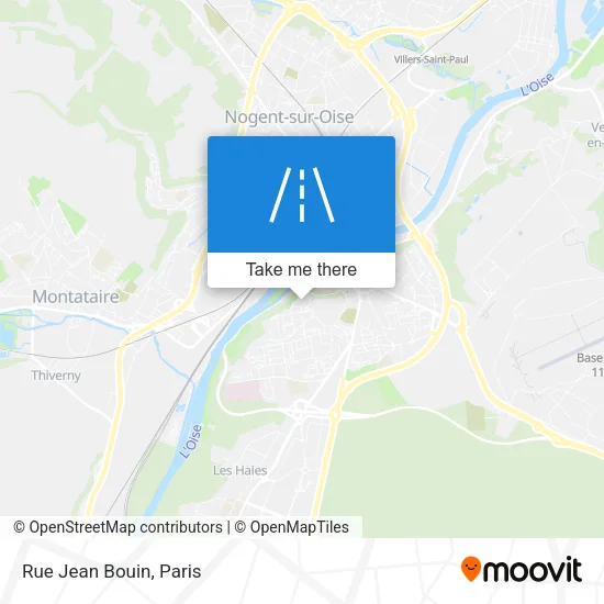 Rue Jean Bouin map