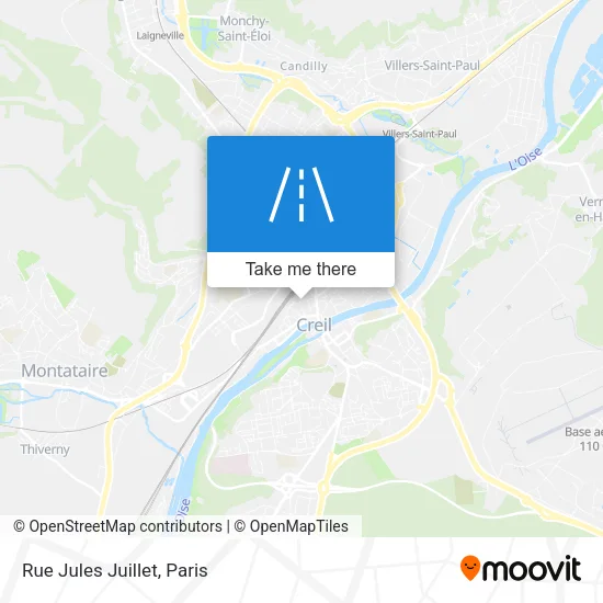 Rue Jules Juillet map