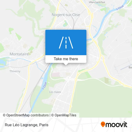 Rue Léo Lagrange map
