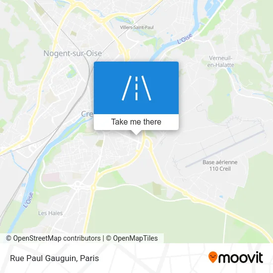 Rue Paul Gauguin map