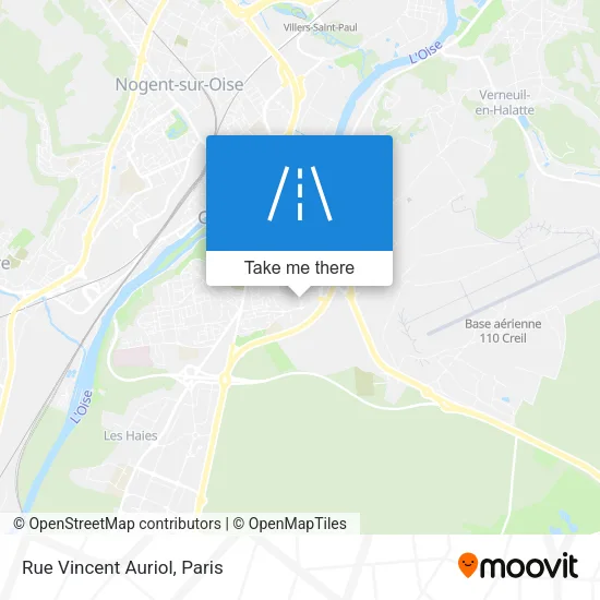 Rue Vincent Auriol map