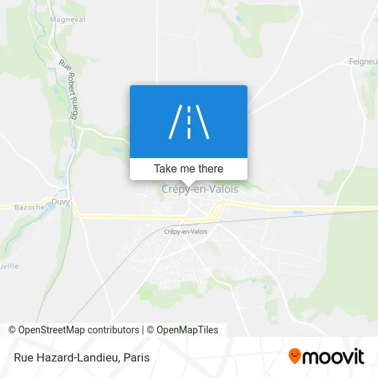 Rue Hazard-Landieu map