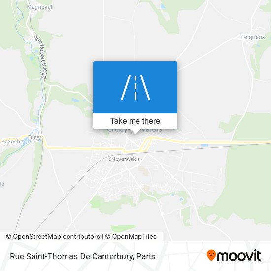 Rue Saint-Thomas De Canterbury map