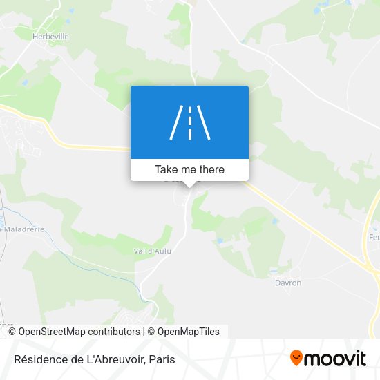 Résidence de L'Abreuvoir map