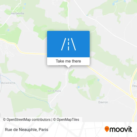 Rue de Neauphle map