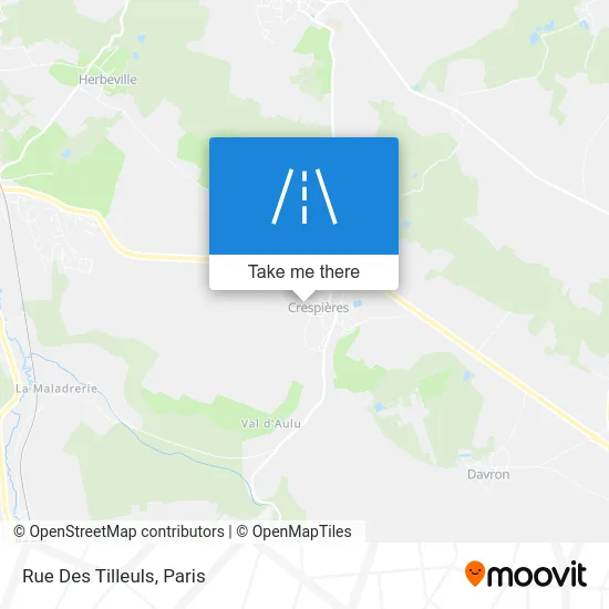 Rue Des Tilleuls map
