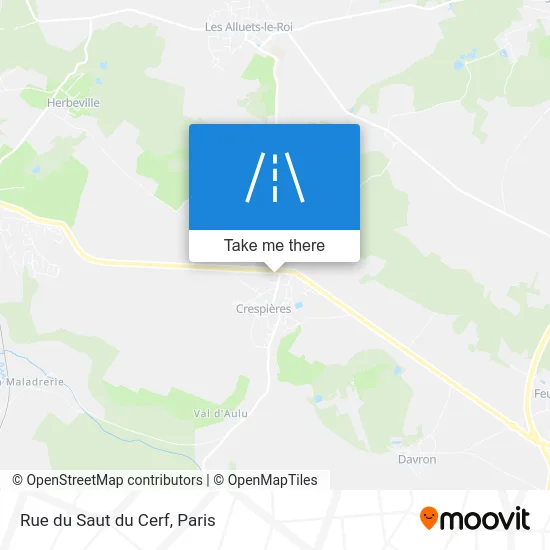 Rue du Saut du Cerf map