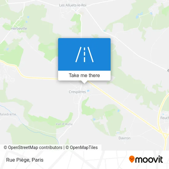 Rue Piège map