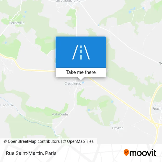 Rue Saint-Martin map