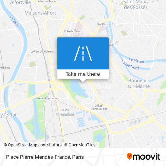 Place Pierre Mendès-France map