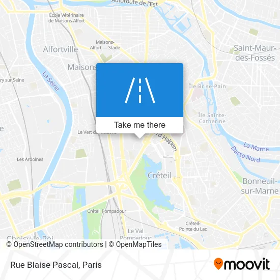 Rue Blaise Pascal map
