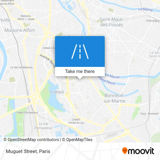 Rue du Muguet map