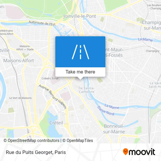 Rue du Puits Georget map