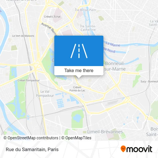 Rue du Samaritain map