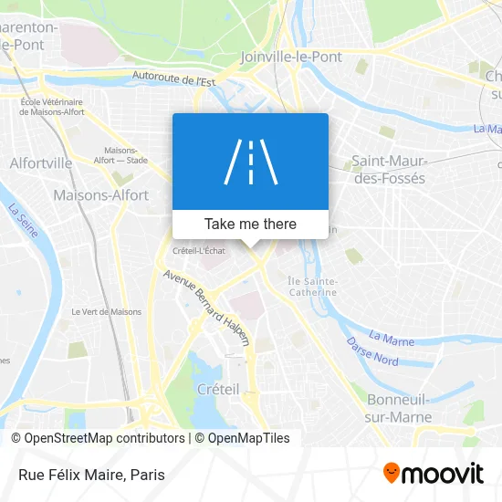 Rue Félix Maire map