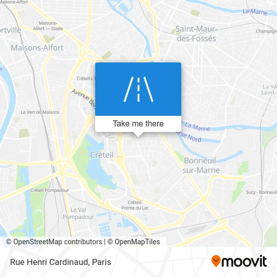Rue Henri Cardinaud map