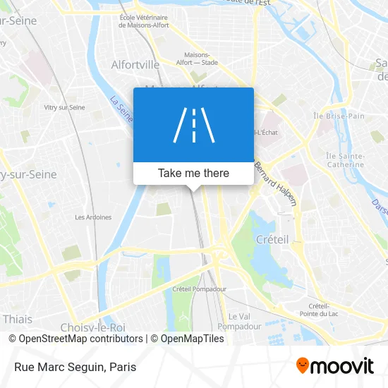 Rue Marc Seguin map