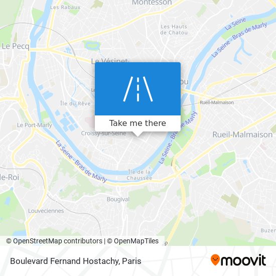 Boulevard Fernand Hostachy map