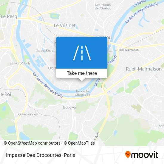Impasse Des Drocourtes map