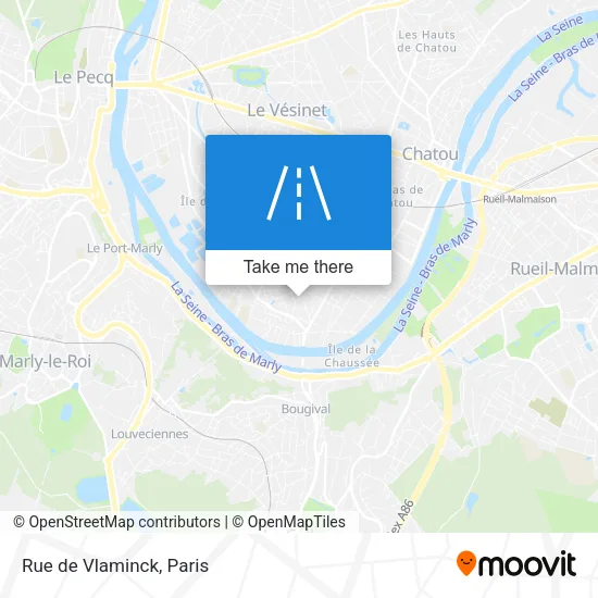 Rue de Vlaminck map