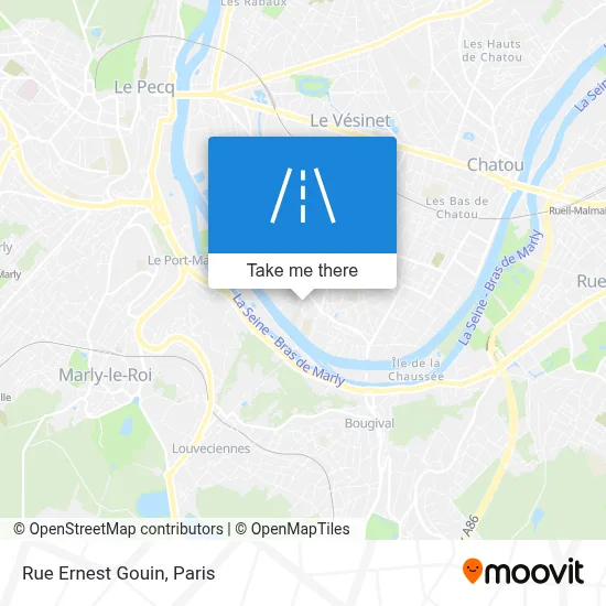 Rue Ernest Gouin map