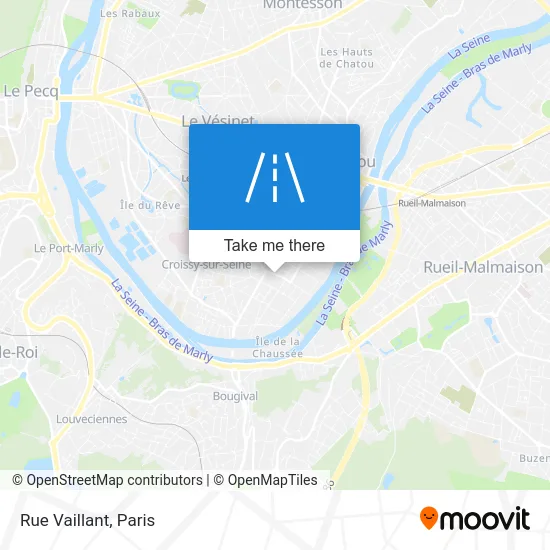 Rue Vaillant map