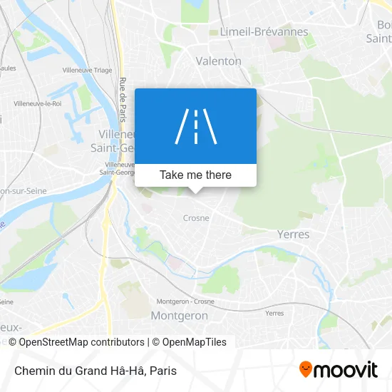 Chemin du Grand Hâ-Hâ map