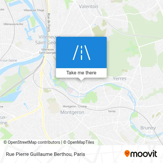 Rue Pierre Guillaume Berthou map