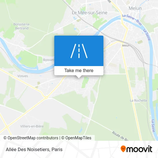 Allée Des Noisetiers map