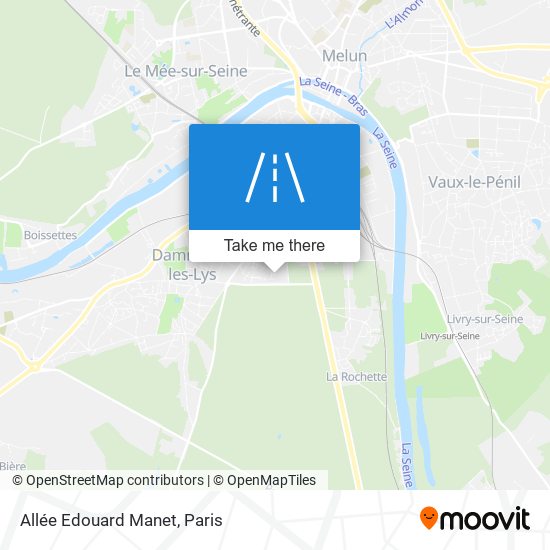 Allée Edouard Manet map