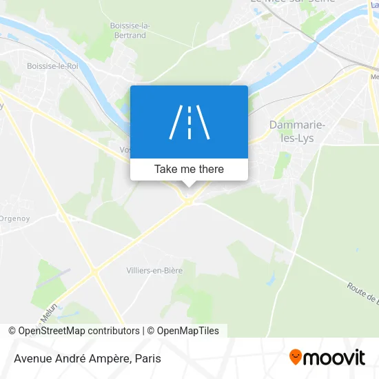 Avenue André Ampère map