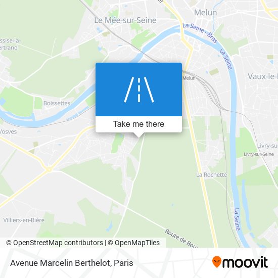 Avenue Marcelin Berthelot map