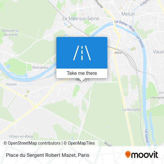 Place du Sergent Robert Mazet map