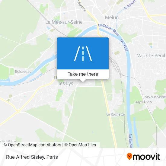Rue Alfred Sisley map