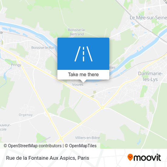 Rue de la Fontaine Aux Aspics map