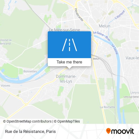 Rue de la Résistance map