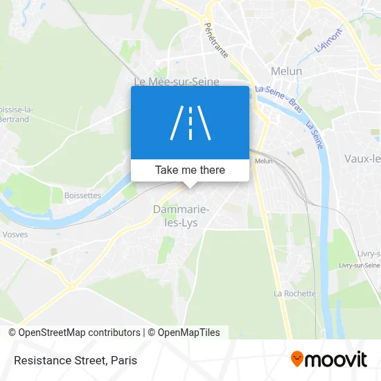 Rue de la Résistance map