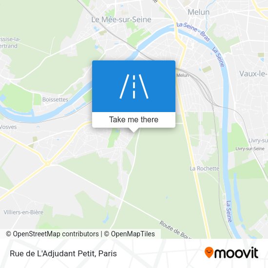 Rue de L'Adjudant Petit map