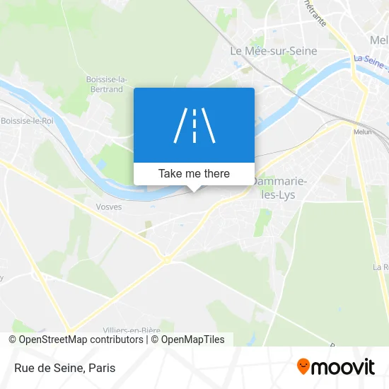 Rue de Seine map