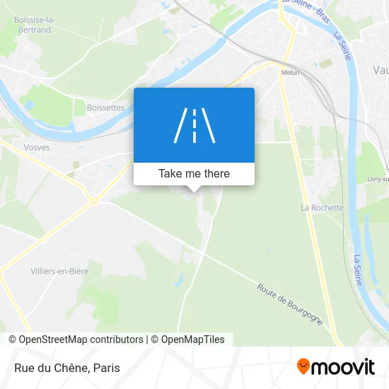 Rue du Chêne map