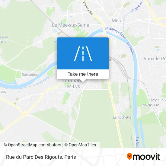 Rue du Parc Des Rigouts map