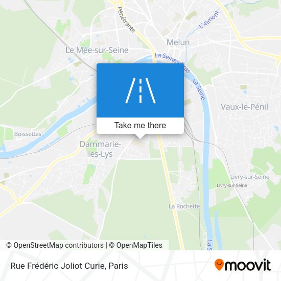 Rue Frédéric Joliot Curie map