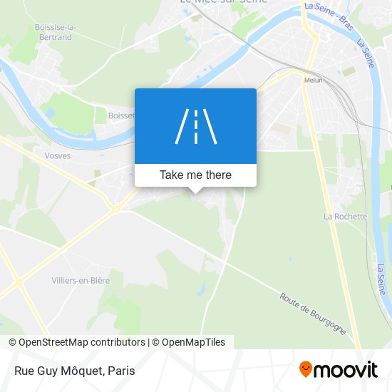 Mapa Rue Guy Môquet