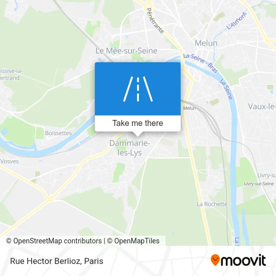 Rue Hector Berlioz map